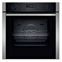 Neff N50 B6ACH7HH0B Built-In Single Slide&Hide Pyrolytic Oven With Home Connect