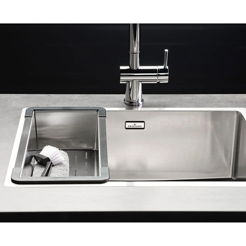 Reginox New Jersey 1 Bowl Integrated Sink - NEW JERSEY 50X37 Reginox New Jersey 1 Bowl Integrated Sink - NEW JERSEY 50X37 -Kitchen Series Shop new jersey 1 bowl sink 1