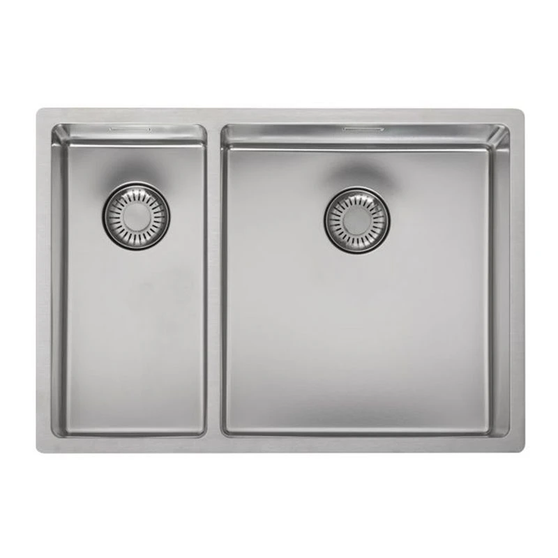 Reginox New Jersey 1.5 Bowl Integrated Sink - NEW JERSEY 18X37+34X37 Reginox New Jersey 1.5 Bowl Integrated Sink - NEW JERSEY 18X37+34X37 -Kitchen Series Shop
