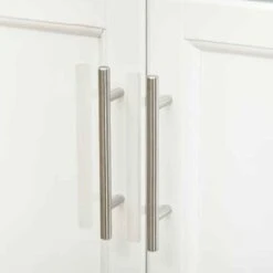 HOMCOM Wooden Freestanding Kitchen Island On Wheels - White - 801-055V01WT -Kitchen Series Shop o4ud4d182d2b3ecf7.jpg