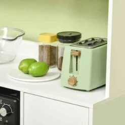 HOMCOM Freestanding Kitchen Cabinet With Countertop - White - 835-685V00WT -Kitchen Series Shop ofn8cd18b2384cc3e.jpg