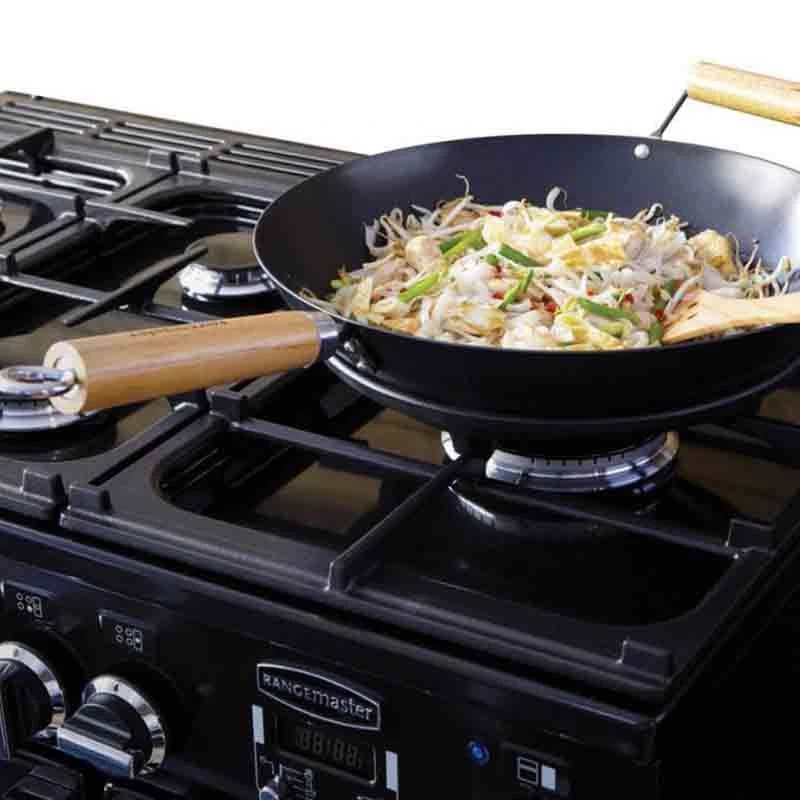 Rangemaster Professional Deluxe 110 Dual Fuel Cooker - Charcoal Black - PDL110DFFCB/C Rangemaster Professional Deluxe 110 Dual Fuel Cooker - Charcoal Black - PDL110DFFCB/C -Kitchen Series Shop p d pdl110dffcbc 2