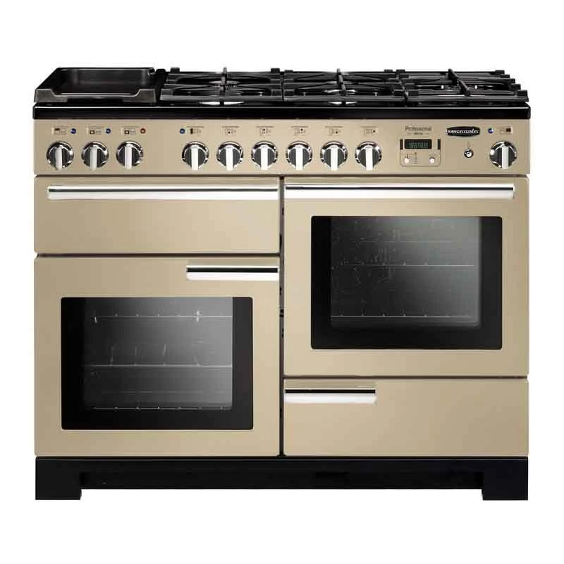 Rangemaster Professional Deluxe 110 Dual Fuel Cooker - Cream - PDL110DFFCR/C Rangemaster Professional Deluxe 110 Dual Fuel Cooker - Cream - PDL110DFFCR/C -Kitchen Series Shop p d pdl110dffcrc