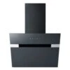 Prima Angled Hood Chimney Extension - Black - PRAE801 1 Prima Angled Hood Chimney Extension - Black - PRAE801 -Kitchen Series Shop p r prae801