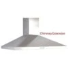 Prima Chimney Hood Extension - Stainless Steel - PRCH800 -Kitchen Series Shop p r prch800
