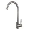 Prima Soho Single Lever Swan Neck Mixer Tap - Brushed Steel - BPR2055 -Kitchen Series Shop p r prima bpr2055 tap