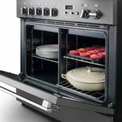 Rangemaster Professional+ FX 90cm Dual Fuel Range Cooker - Cranberry/Chrome - PROP90FXDFFCY/C 3 Rangemaster Professional+ FX 90cm Dual Fuel Range Cooker - Cranberry/Chrome - PROP90FXDFFCY/C -Kitchen Series Shop p r pro plus fx 90 df 2 1