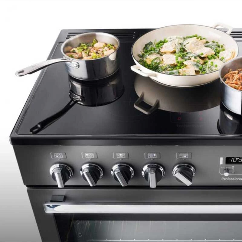Rangemaster Professional+ FX 90cm Induction Range Cooker - Slate/Chrome - PROP90FXEISL/C Rangemaster Professional+ FX 90cm Induction Range Cooker - Slate/Chrome - PROP90FXEISL/C -Kitchen Series Shop p r pro plus fx 90 ind 2
