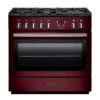 Rangemaster Professional+ FX 90cm Dual Fuel Range Cooker - Cranberry/Chrome - PROP90FXDFFCY/C 1 Rangemaster Professional+ FX 90cm Dual Fuel Range Cooker - Cranberry/Chrome - PROP90FXDFFCY/C -Kitchen Series Shop p r prop90fxdffcyc