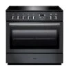 Rangemaster Professional+ FX 90cm Induction Range Cooker - Slate/Chrome - PROP90FXEISL/C -Kitchen Series Shop p r prop90fxeislc