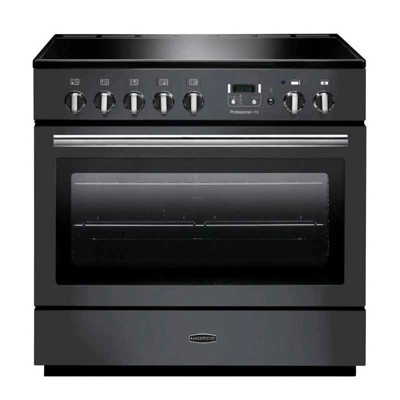 Rangemaster Professional+ FX 90cm Induction Range Cooker - Slate/Chrome - PROP90FXEISL/C Rangemaster Professional+ FX 90cm Induction Range Cooker - Slate/Chrome - PROP90FXEISL/C -Kitchen Series Shop