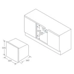Prima+ Built-In Single Pyrolytic Fan Oven - Black - PRSO110 -Kitchen Series Shop p r prso110 1