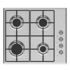 Prima 60cm Gas Hob - Stainless Steel - PRGH106