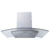 Prima Curved Chimney Hood Extension - Stainless Steel - PRCGH801 1 Prima Curved Chimney Hood Extension - Stainless Steel - PRCGH801 -Kitchen Series Shop prima prcgh801