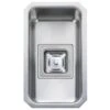 Rangemaster Atlantic Quad 1 Bowl Stainless Steel Kitchen Sink - QUB16/ -Kitchen Series Shop qub16
