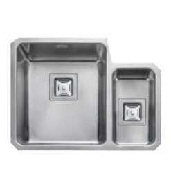 Rangemaster Atlantic Quad 1.3 Bowl Stainless Steel Kitchen Sink - QUB3416R/