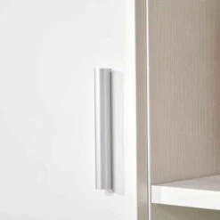 HOMCOM Modern Freestanding Kitchen Cabinet With Shelves - White - 835-696V00WT 10 HOMCOM Modern Freestanding Kitchen Cabinet With Shelves - White - 835-696V00WT -Kitchen Series Shop r0id4d181f54278b5.jpg