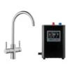 Rangemaster GEO Intense 4 In 1 Tap And Boiler - Brushed - GEO4TIDBF/ -Kitchen Series Shop r a rangemaster geo4tidbf