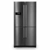 Rangemaster SXS21 Fridge Freezer With Chrome Trim - Dark Inox - RSXS21DI/C -Kitchen Series Shop r d rsxs21dic