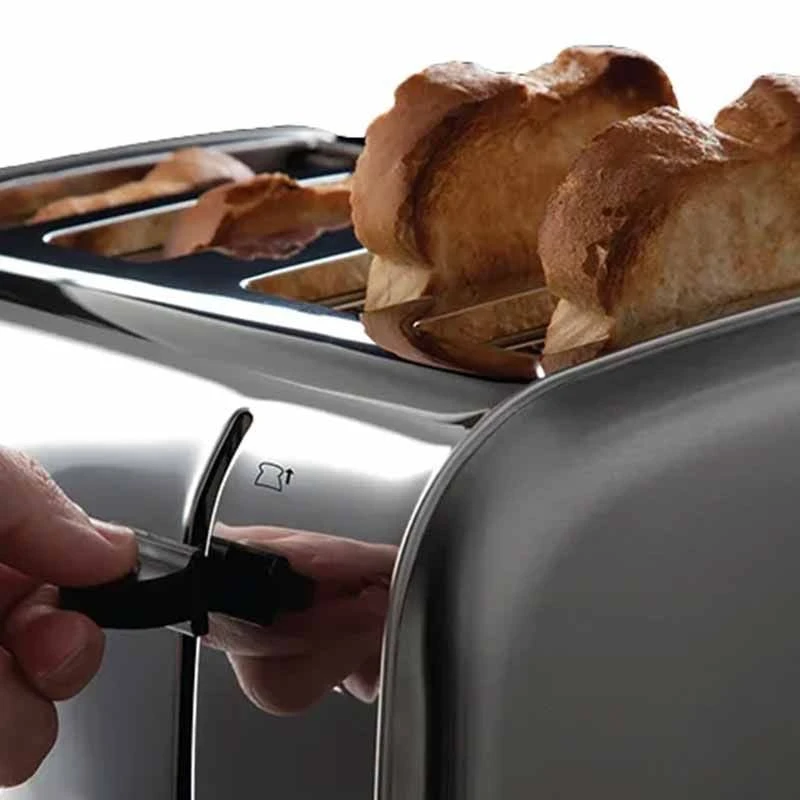 Russell Hobbs Futura 4 Slice Toaster - Stainless Steel - 18790 Russell Hobbs Futura 4 Slice Toaster - Stainless Steel - 18790 -Kitchen Series Shop r u russell hobbs futura 18790 1