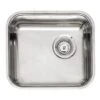Reginox L184035KGHNOF Comfort Integrated 1 Bowl Kitchen Sink Without Overflow - Stainless Steel - L184035KGHNOF -Kitchen Series Shop reginox l184035kghnof