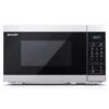 Sharp 800W 20 Litre Digital Microwave & Grill - Silver - YC-MG02U-S 1 Sharp 800W 20 Litre Digital Microwave & Grill - Silver - YC-MG02U-S -Kitchen Series Shop s h sharp yc mg02u s