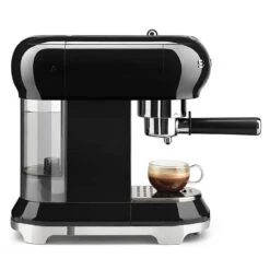 Smeg Retro Style Espresso Coffee Machine - Black - ECF01BLUK 5 Smeg Retro Style Espresso Coffee Machine - Black - ECF01BLUK -Kitchen Series Shop s m smeg coffee machine ecf01bluk 4