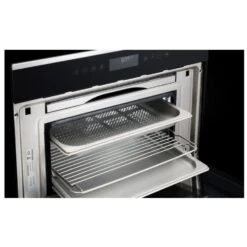 Rangemaster 8 Function Premium Steam Oven RMB45SCBL/SS -Kitchen Series Shop steam oven empty
