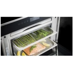 Rangemaster 8 Function Premium Steam Oven RMB45SCBL/SS -Kitchen Series Shop steam oven fish