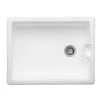 Thomas Denby 1 Bowl Ceramic Belfast Kitchen Sink - White - TBE600 -Kitchen Series Shop t b tbe600