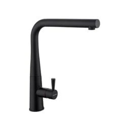 Rangemaster Conical Single Lever Monobloc Kitchen Tap - Matt Black - TCOSL1MB/