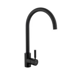 Rangemaster Aquatrend Single Lever Monobloc Kitchen Tap - Matt Black - TRE1SLMB/