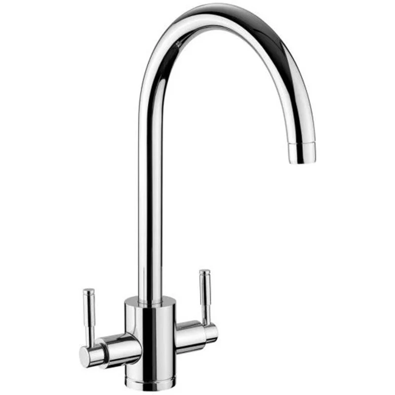 Rangemaster Aquatrend 1 Dual Lever Monobloc Kitchen Tap - Chrome - TRE1CM/ Rangemaster Aquatrend 1 Dual Lever Monobloc Kitchen Tap - Chrome - TRE1CM/ -Kitchen Series Shop tre1cm 1