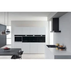 Whirlpool W7 OS4 4S1 P BuiIt In Single Pyrolytic Oven - Black & St/Steel 7 Whirlpool W7 OS4 4S1 P BuiIt In Single Pyrolytic Oven - Black & St/Steel -Kitchen Series Shop whirlpool w7os44s1p fitted setup illustration