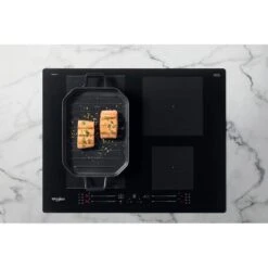 Whirlpool WF S0160 NE 60cm Induction Hob - Black -Kitchen Series Shop whirlpool wfs0160ne custom cooking pot setup 1