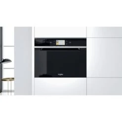 Whirlpool W11I MS180 UK BuiIt In Compact Steam Oven - St/Steel -Kitchen Series Shop whirpool w11ims180 front fitted illustration