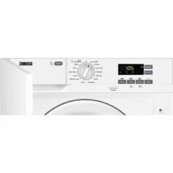 Zanussi Z712W43BI Built-In 7kg 1200rpm Washing Machine - White -Kitchen Series Shop z a zanussi z712w43bi 1