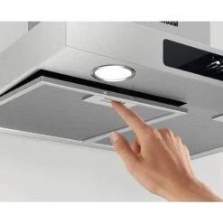 Zanussi ZFCT16X 60cm Chimney Hood - Stainless Steel 6 Zanussi ZFCT16X 60cm Chimney Hood - Stainless Steel -Kitchen Series Shop zanussi zfct16x detachable vent filter front view