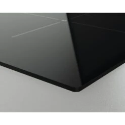 Zanussi ZHRN673K 60cm Ceramic Hob - Black 6 Zanussi ZHRN673K 60cm Ceramic Hob - Black -Kitchen Series Shop zanussi zhrn673k flat base corner close up view