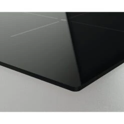 Zanussi ZIAN644K 60cm Induction Hob - Black -Kitchen Series Shop zanussi zian644k induction base cornter close up view