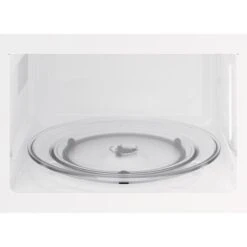 Zanussi ZMSN5SX Built-In Framed Microwave - Stainless Steel 4 Zanussi ZMSN5SX Built-In Framed Microwave - Stainless Steel -Kitchen Series Shop zanussi zmsn5sxbi glass base open front view 1