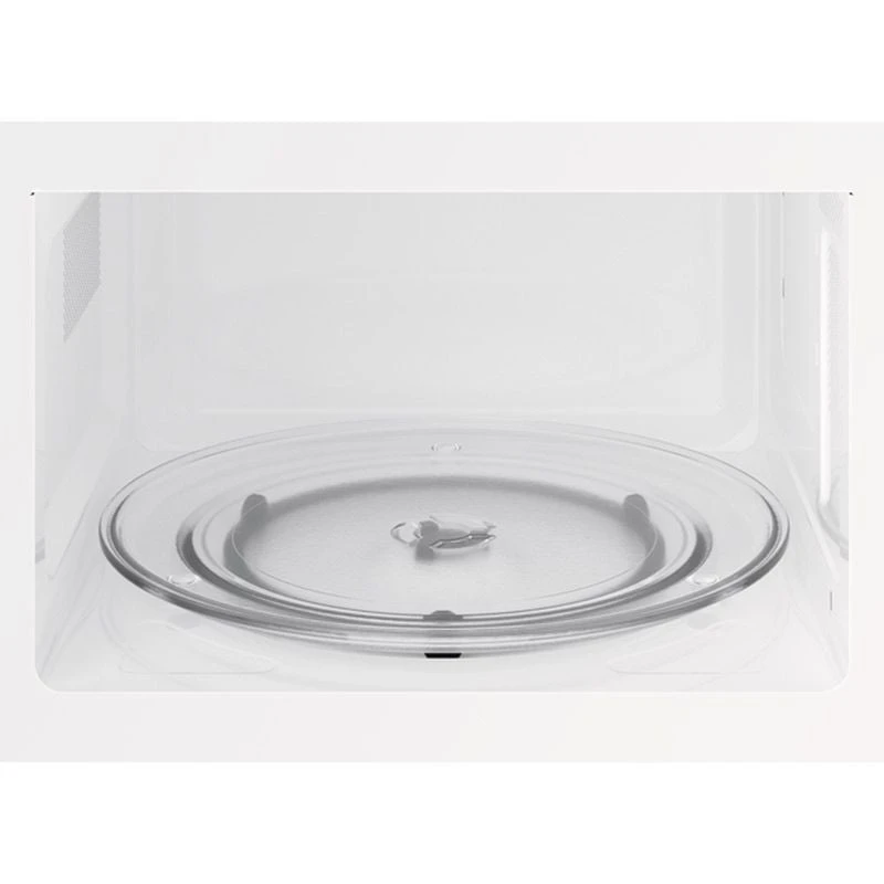 Zanussi ZMSN5SX Built-In Framed Microwave - Stainless Steel Zanussi ZMSN5SX Built-In Framed Microwave - Stainless Steel -Kitchen Series Shop zanussi zmsn5sxbi glass base open front view 1