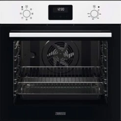 Zanussi ZOHNX3W1 B/I Single Electric Oven - White -Kitchen Series Shop zohnx3w1